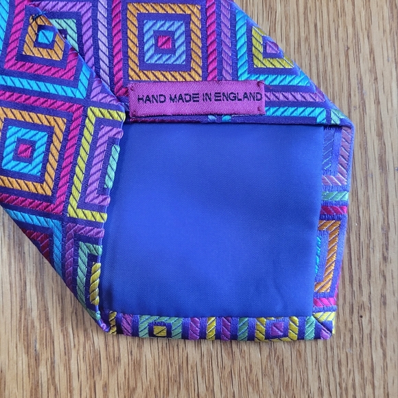 2 Duchamp ties - 100% silk, handmade in England. - Picture 8 of 11